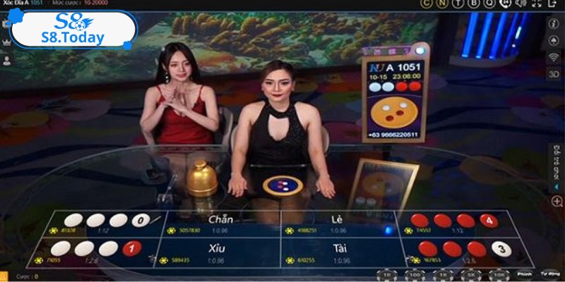 Luật chơi cơ bản và cách tính thưởng của Xóc Đĩa S8